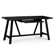 Pemberly Row Solid Wood Industrial 60