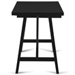 Pemberly Row Solid Wood Industrial 60