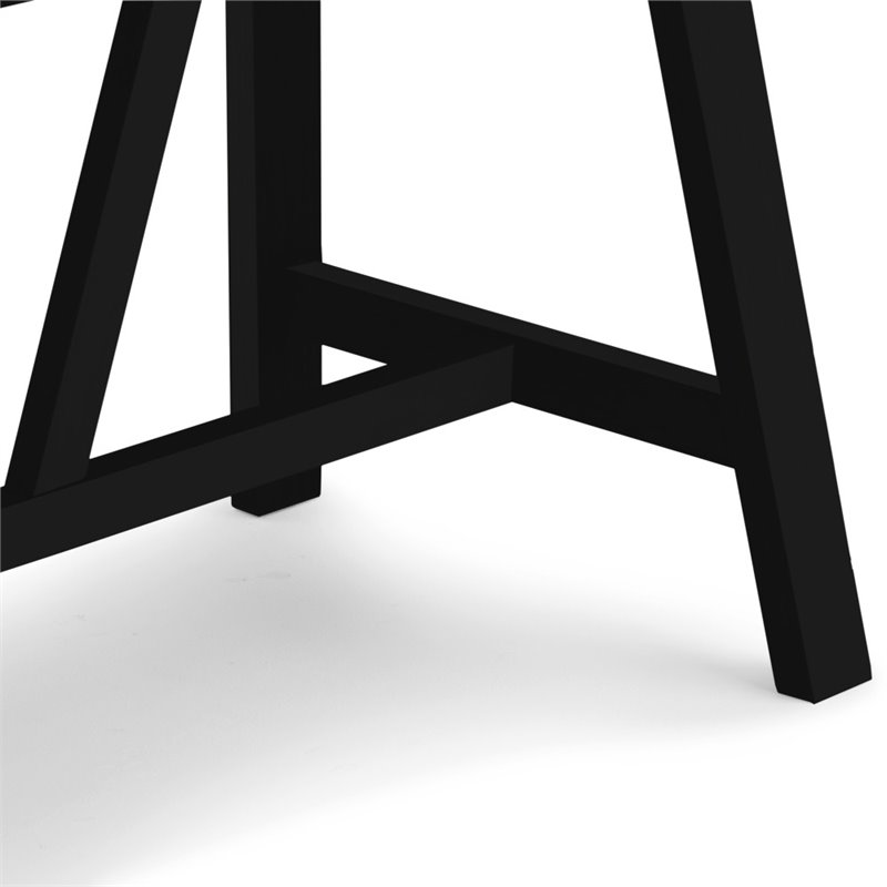 Pemberly Row Solid Wood Industrial 60
