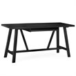 Pemberly Row Solid Wood Industrial 60