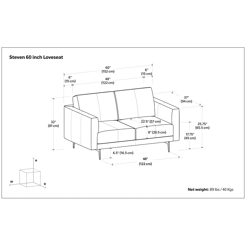 Pemberly Row Modern 60