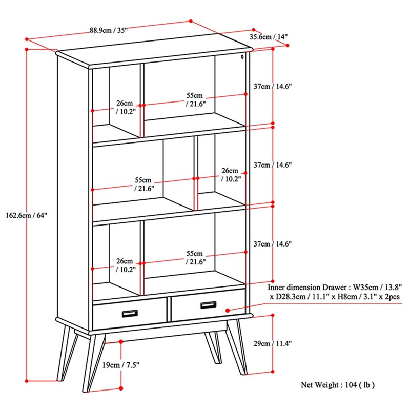 Pemberly Row Hardwood 64