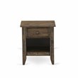 Pemberly Row 2-Piece Wood King Bedroom Set in Brown/Jacobean
