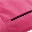 Pemberly Row Foldable Adjustable Oxford Fabric Sun Lounger in Pink