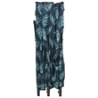 Pemberly Row Steel 2-Person Foldable Sun Lounger in Green/Leaf Print