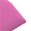 Pemberly Row Oxford Fabric 5-Position Folding Sun Lounger in Pink