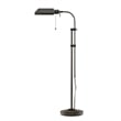 Pemberly Row 100W Floor Lamp with Adjustable Pole in Dark Bronze