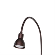 Pemberly Row Round 6W LED Wall Reading Lamp with Plug-In Switch in Bronze