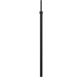 Pemberly Row 10W LED Floor Lamp with Swing Arm and Dimmer in Black