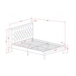 Pemberly Row 2-Piece Wood Bedroom Set with Full Bed Frame and Nightstand