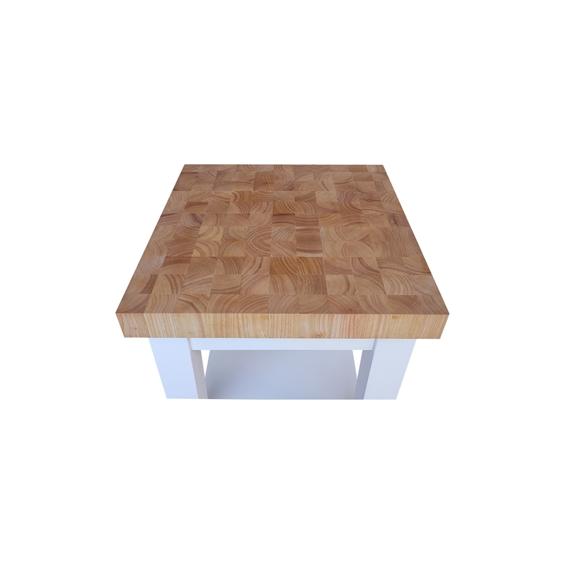 Pemberly Row Parawood Kitchen Island 24