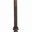 Pemberly Row Swing Arm Floor Lamp with Fabric Bell Shade in Bronze/Beige