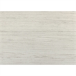 Pemberly Row Padded Dining Bench with Tapered Feet in Antique White/Gray