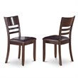 Pemberly Row 6-Piece Cappuccino Dining Set with Bench and PU Leather Chairs