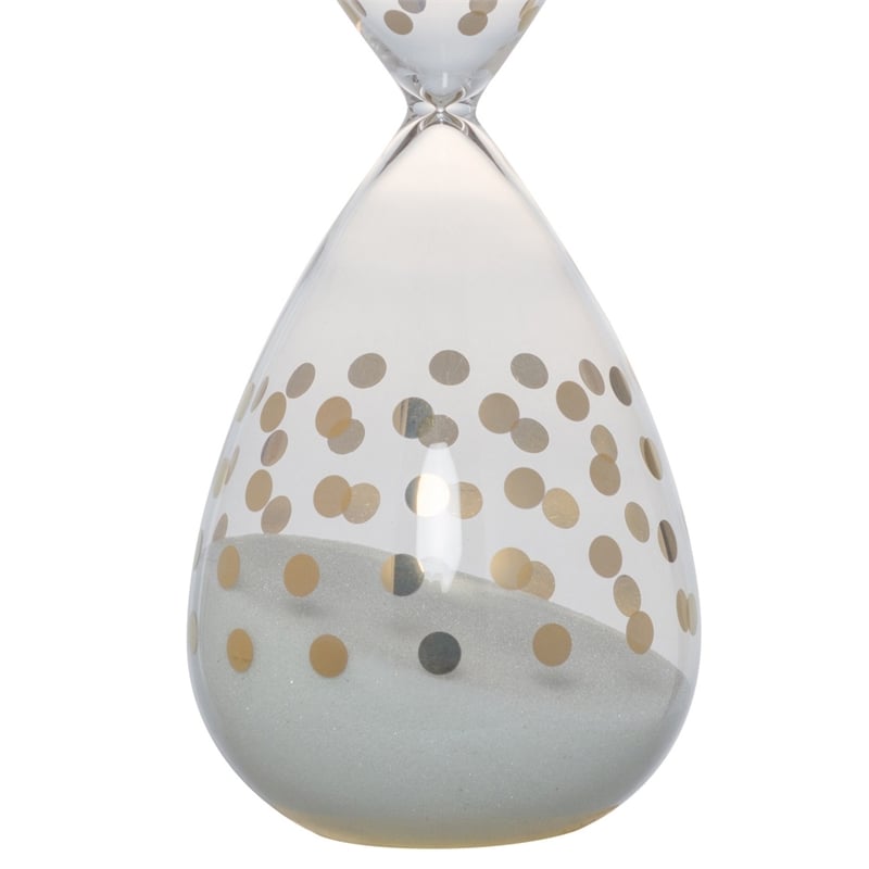 Pemberly Row Set of 3 Decorative 60 Minute Hourglass Accent Colored Sand