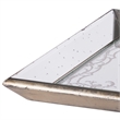 Pemberly Row Set of 2 Square Serving Trays Decorative Vintage Mirrored