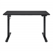 Pemberly Row 48 Inch Electric Height Adjustable Gaming Desk LED Lighting