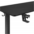 Pemberly Row 48 Inch Electric Height Adjustable Gaming Desk LED Lighting