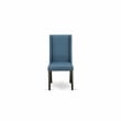 Pemberly Row 3-Piece Dining Set with Padded Chairs in Black & Cherry