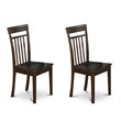 Pemberly Row 5-Piece Wood Dining Set with Butterfly Leaf in Cappuccino