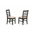 Pemberly Row 5-Piece Traditional Wood Dining Set in Cappuccino Finish