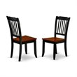 Pemberly Row 7-Piece Wooden Dining Set in Black & Cherry Finish