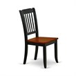 Pemberly Row 7-Piece Wooden Dining Set in Black & Cherry Finish