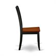 Pemberly Row 7-Piece Wooden Dining Set in Black & Cherry Finish