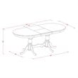 Pemberly Row 5-Piece Dining Set in Asian Wood with Black Cherry Finish