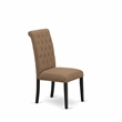 Pemberly Row 3-Piece Wood Dining Set with Upholstered Chairs in Black