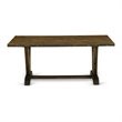 Pemberly Row 7-Piece Acacia Wood Dining Set in Coffee and Jacobean