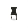 Pemberly Row 6-Piece Rubber Wood Dining Set in Black and Cement