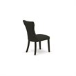 Pemberly Row 6-Piece Rubber Wood Dining Set in Black and Cement