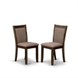 Pemberly Row 9-Piece Wood Dining Set in Jacobean Cement and Coffee