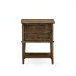 Pemberly Row 3-Piece King Bedroom Set Wood Brown Jacobean Finish