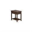Pemberly Row Queen Bedroom Set with USB Nightstand in Brown and Jacobean