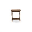 Pemberly Row 2-Piece Full Bedroom Set Wood Dark Brown Finish