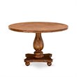 Pemberly Row 5-Piece Wood Dining Set in Walnut and Gray Upholstery