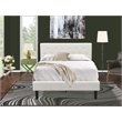 Pemberly Row 2-Piece Wooden Full Bedroom Set in White/Clover Green