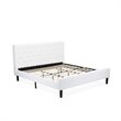 Pemberly Row 3-Piece King Bedroom Set with 2 Nightstands in White