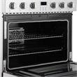 Pemberly Row 36 in Electric Ceramic Glass Range with 6 cu. ft. Oven