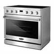 Pemberly Row 36 in Electric Ceramic Glass Range with 6 cu. ft. Oven