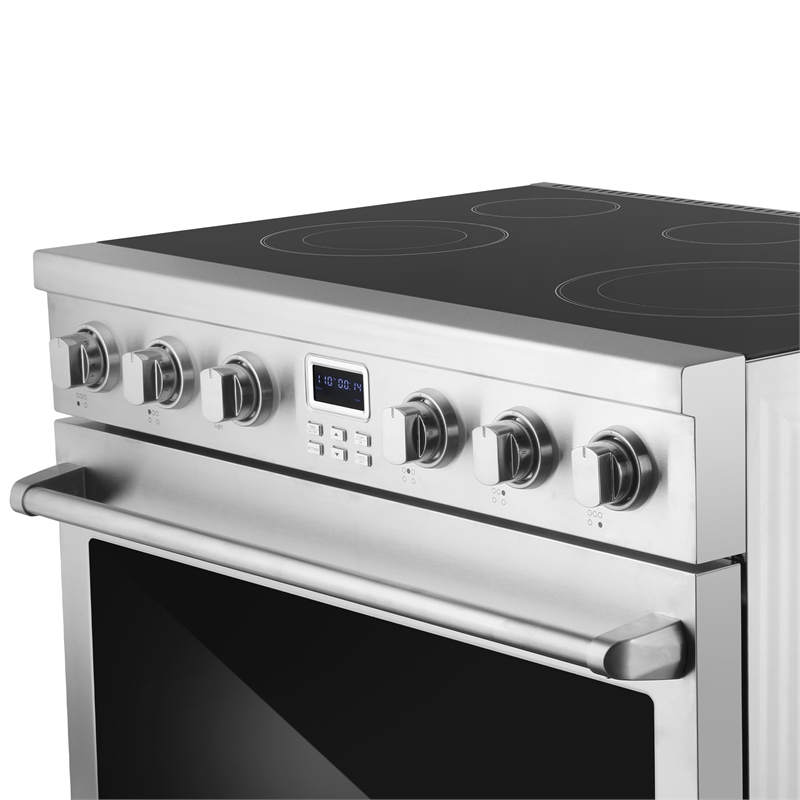 Pemberly Row 36 in Electric Ceramic Glass Range with 6 cu. ft. Oven