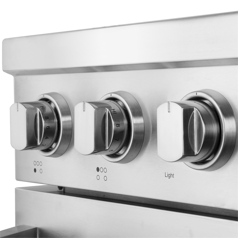 Pemberly Row 36 in Electric Ceramic Glass Range with 6 cu. ft. Oven