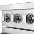 Pemberly Row 36 in Electric Ceramic Glass Range with 6 cu. ft. Oven