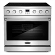 Pemberly Row 36 in Electric Ceramic Glass Range with 6 cu. ft. Oven
