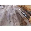 Pemberly Row Traditional Plastic Vinyl Flooring in Taupe Gray