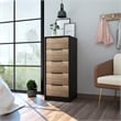 Pemberly Row 5 Drawer Dresser 27.55in Wide in Multi-Color Finish