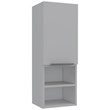 Pemberly Row Bathroom Wall Medicine Cabinet 32in High in White