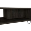 Pemberly Row Coffee Table with Hairpin Legs 39.8in Wide in Brown